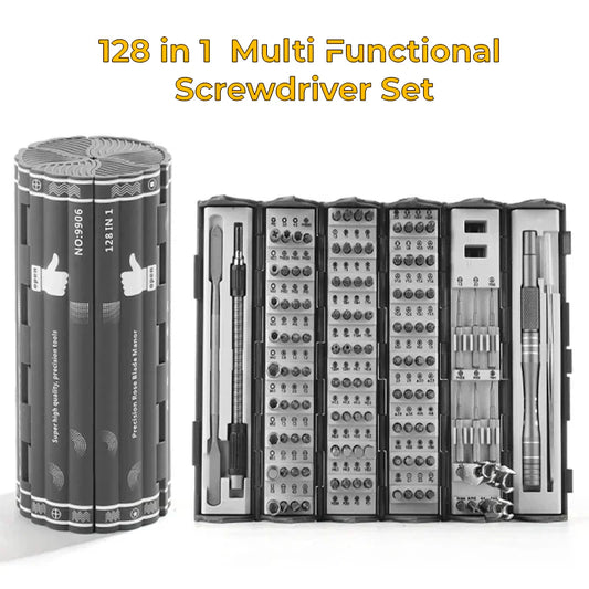 Master Create™ Multi Functional Screwdriver Set 128 in 1